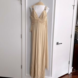 Badgley Mischka gown